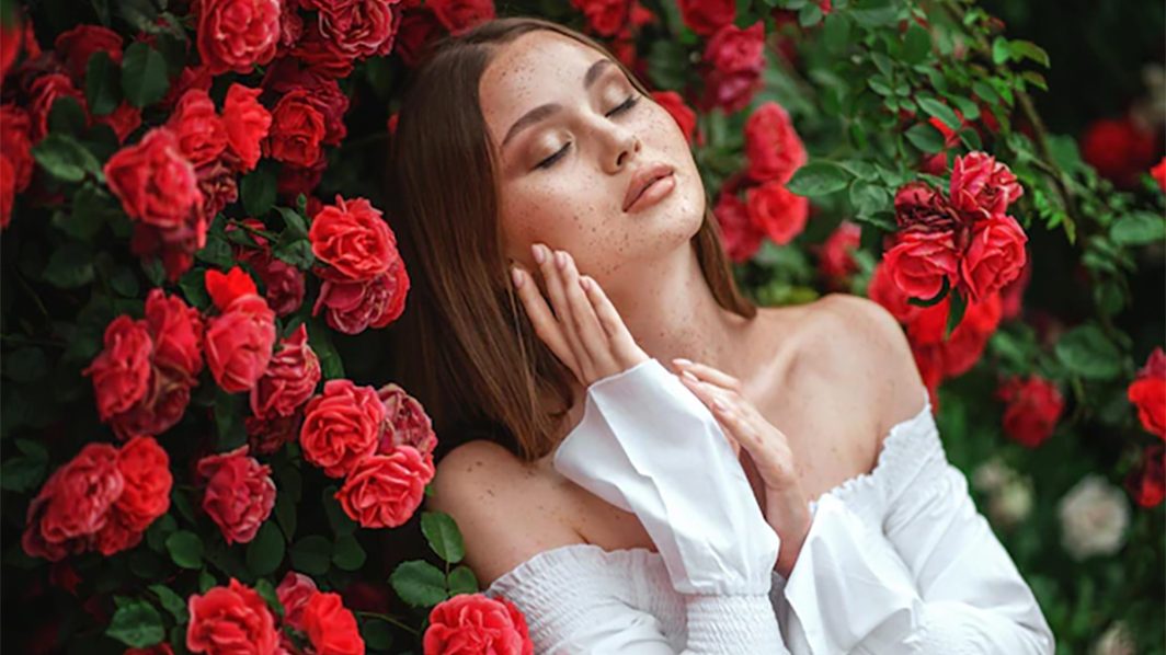 The pleasure of smelling the roses