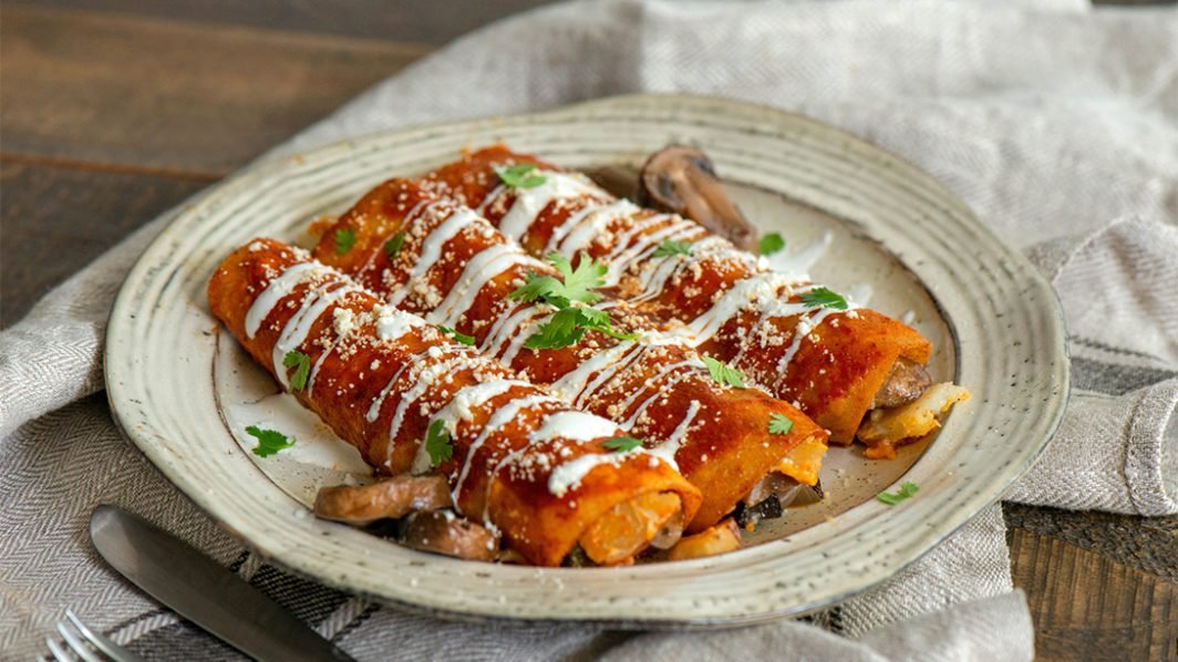 Low Carb Christmas Enchiladas!