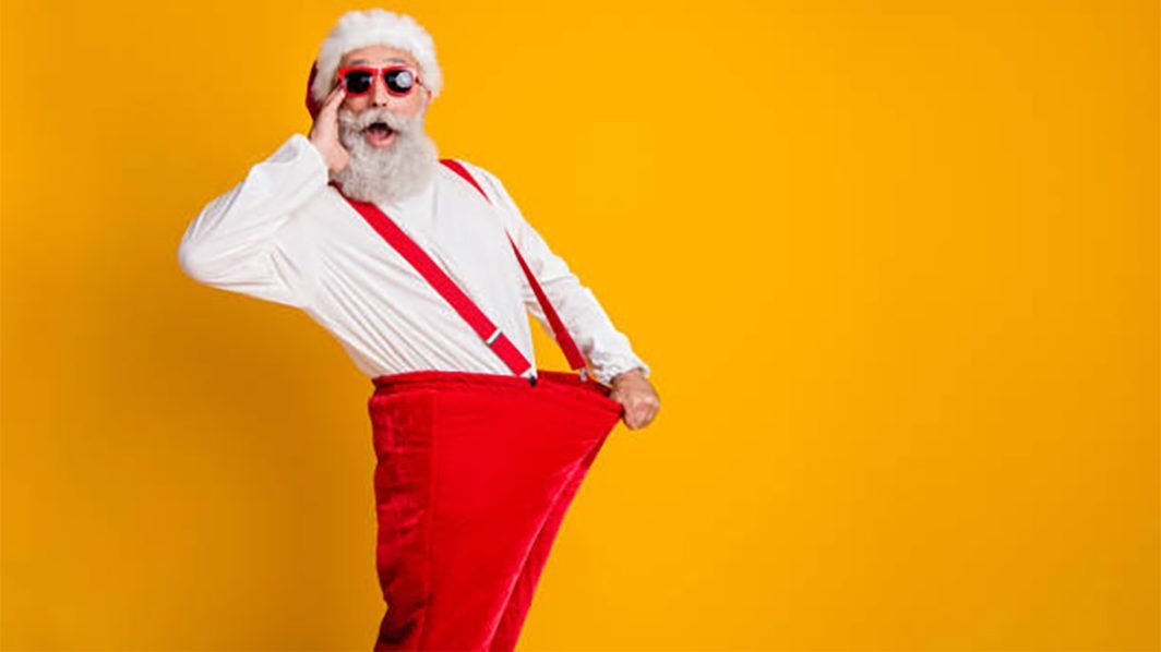 SANTA GOES LOW CARB!