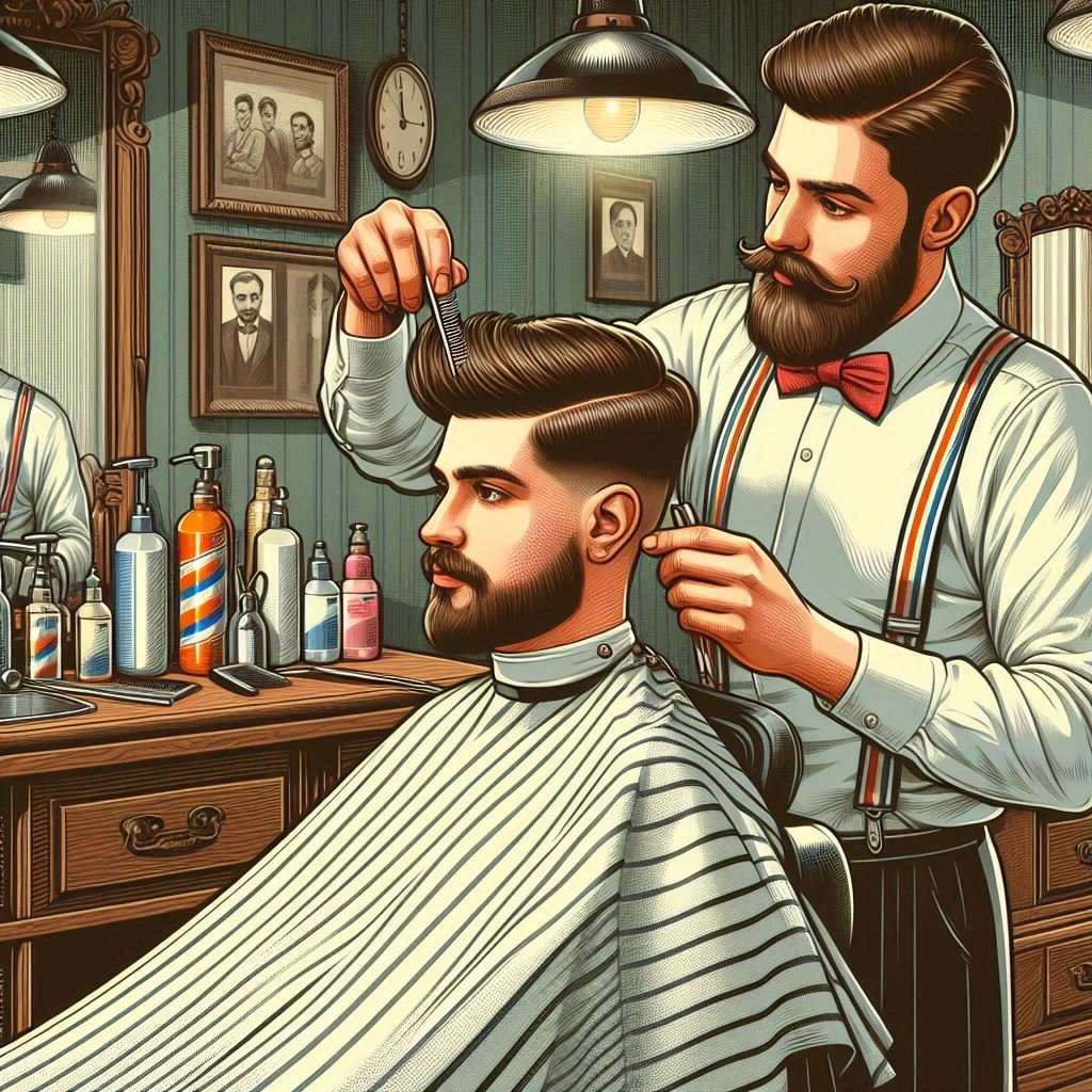 Scissors-Over-Comb Technique