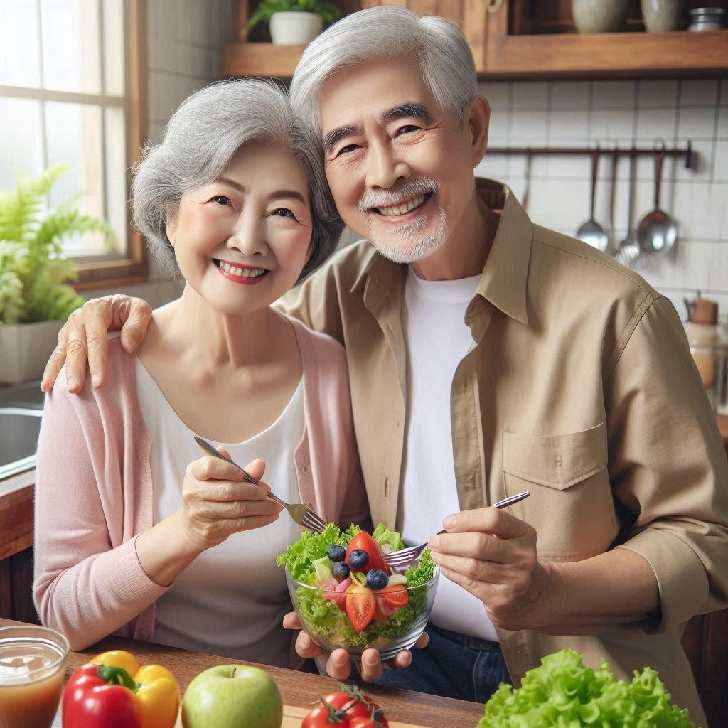 Healthy Salads for Elderly Wellness
