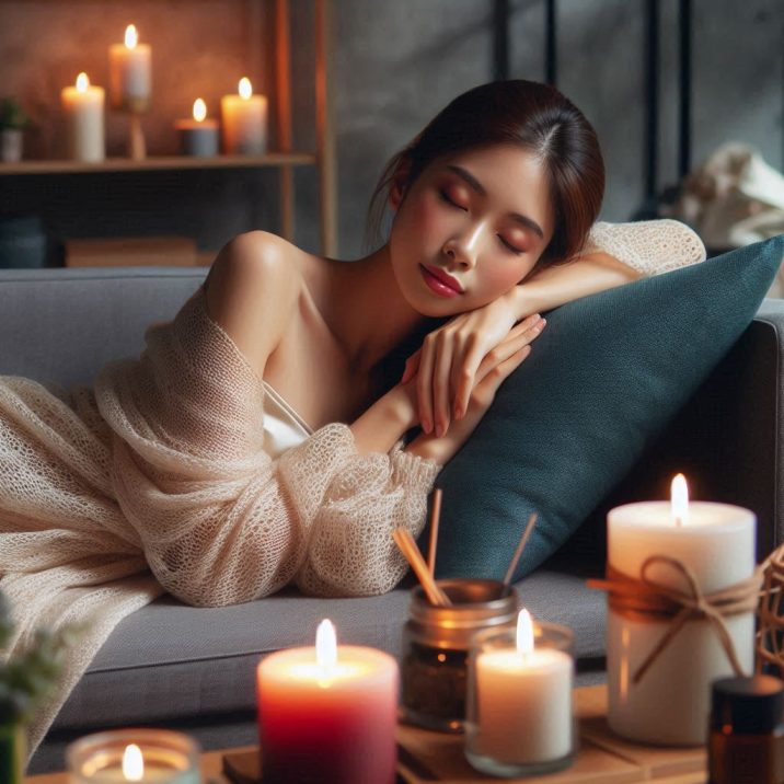 Aromatherapy Scented Candle