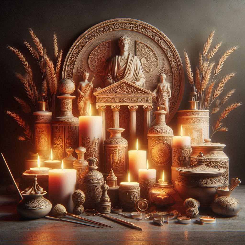 Aromatherapy of Rome Candles