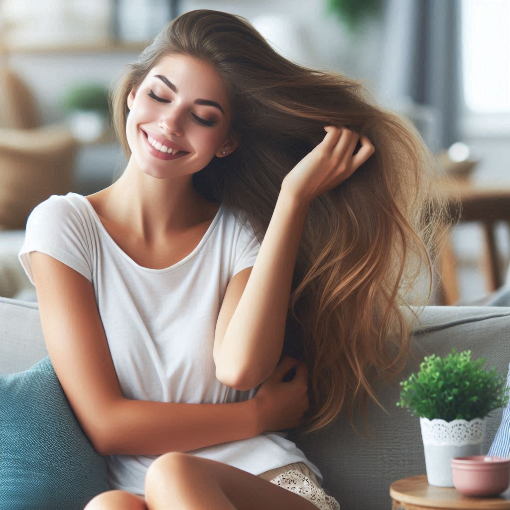 Nurture natural growth of hair with minimum outside intervention